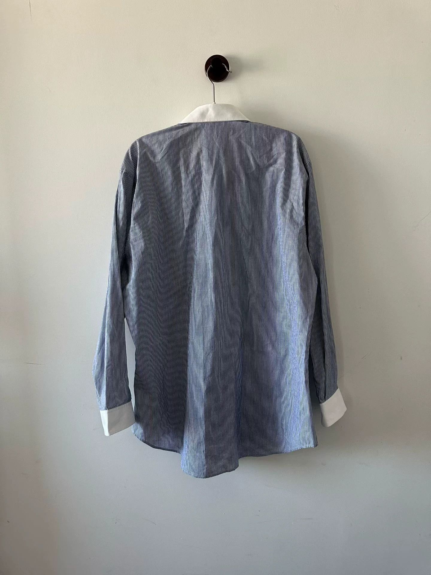 Celine CELINE Stripe Triomphe Shirt 34 New Size US XXS / EU 40 - 2 Thumbnail