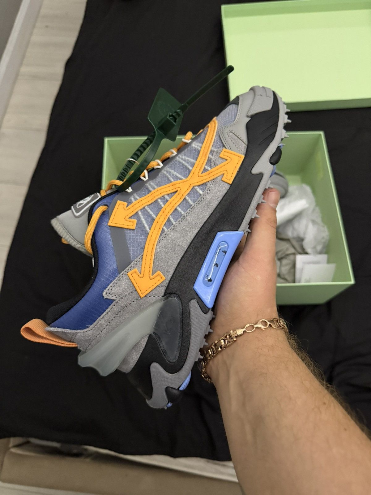 Off-White Off White Odsy 2000 Grey Orange Size US 10 / EU 43 - 3 Thumbnail