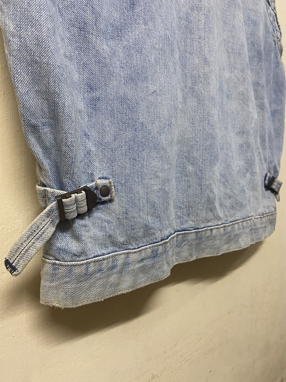 Vintage × Wrangler Vintage Wranglers Distressed Denim Jacket Size US L / EU 52-54 / 3 - 13 Thumbnail