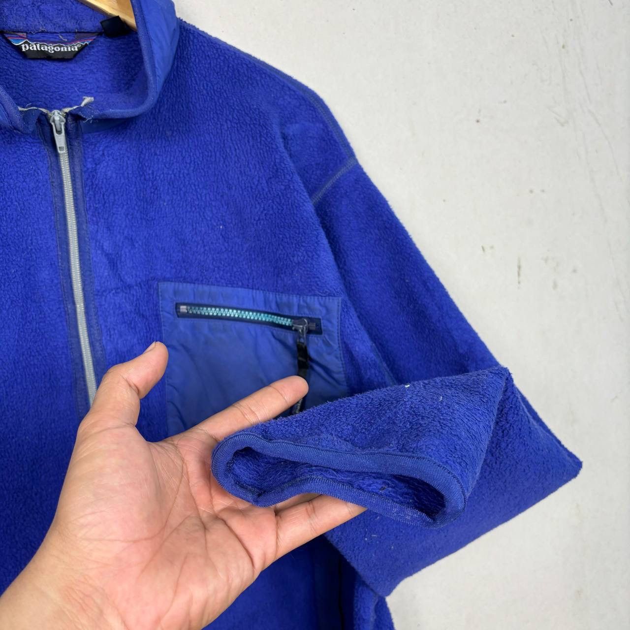 Patagonia Vintage Patagonia Synchilla Full Zip Fleece Jacket Blue M Size US M / EU 48-50 / 2 - 6 Thumbnail