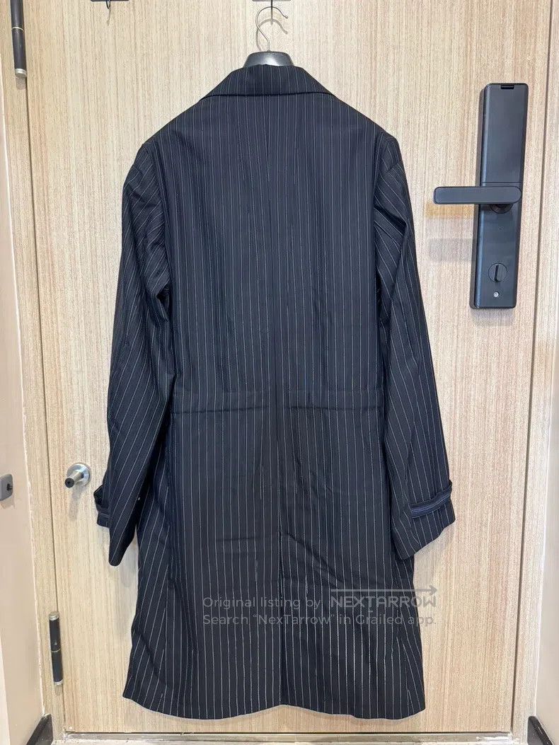 Kiko Kostadinov Kiko Kostadinov trench coat, midnight stripe, white stripe Size US M / EU 48-50 / 2 - 3 Thumbnail