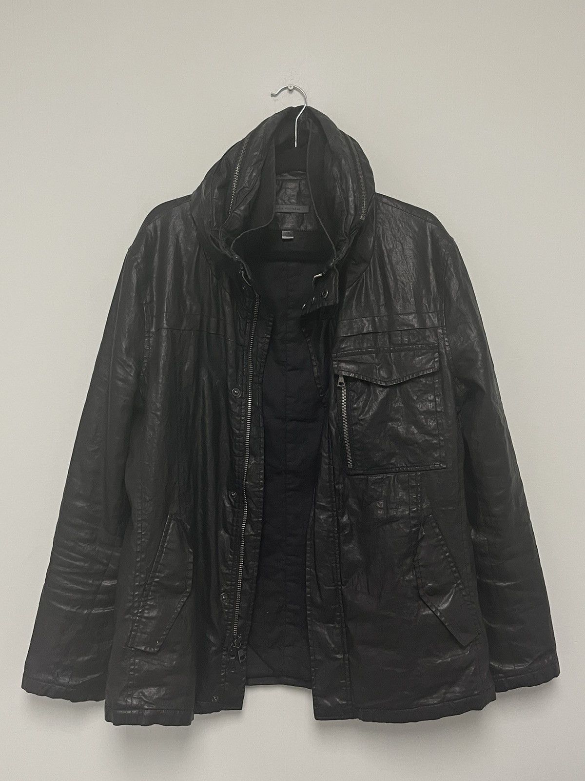 John Varvatos Coated linen jacket. 48 Size US M / EU 48-50 / 2 - 6 Thumbnail