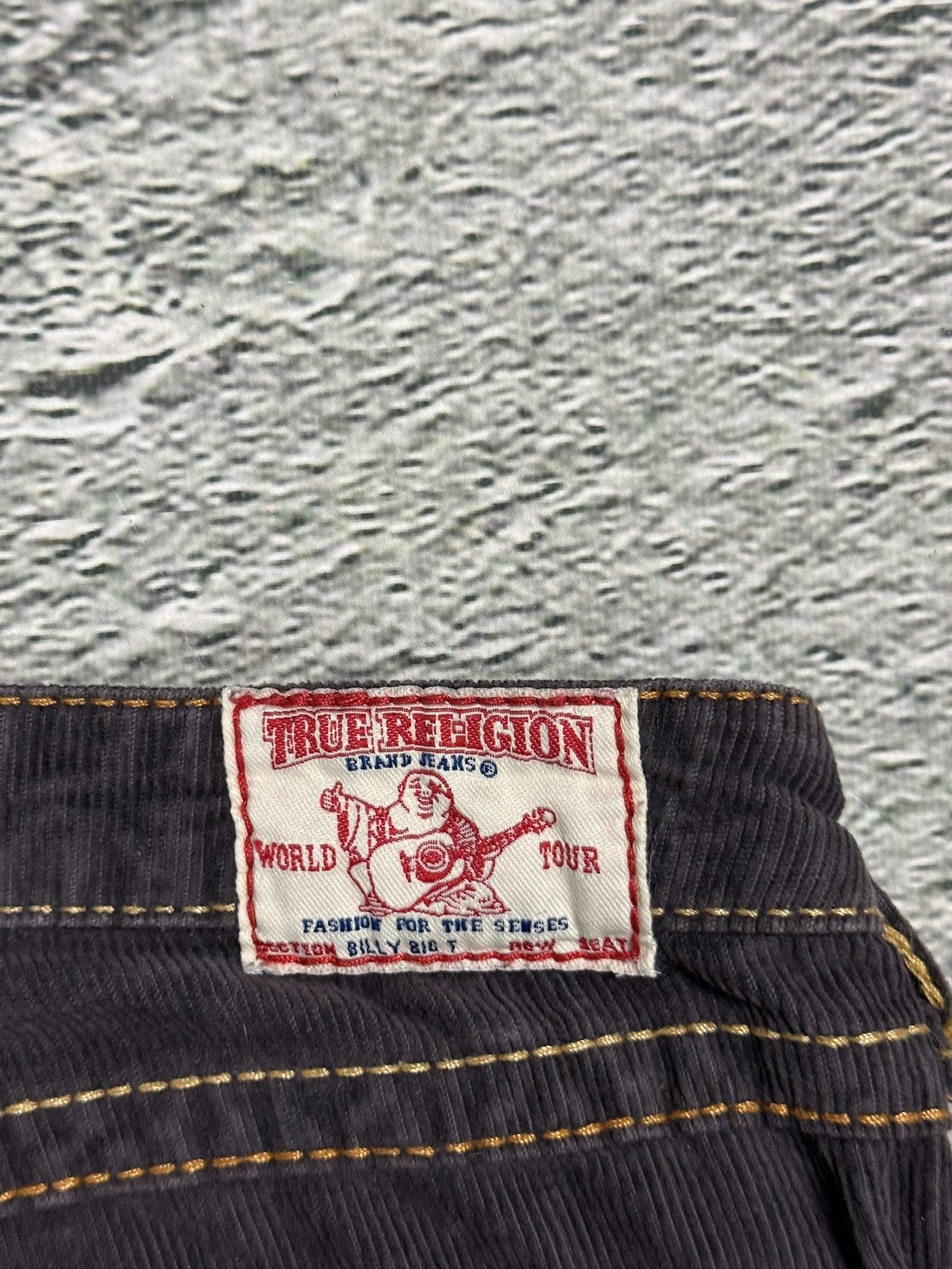 True Religion True Religion Billy Big T jeans cords corduroy pants flared Size US 29 - 5 Thumbnail