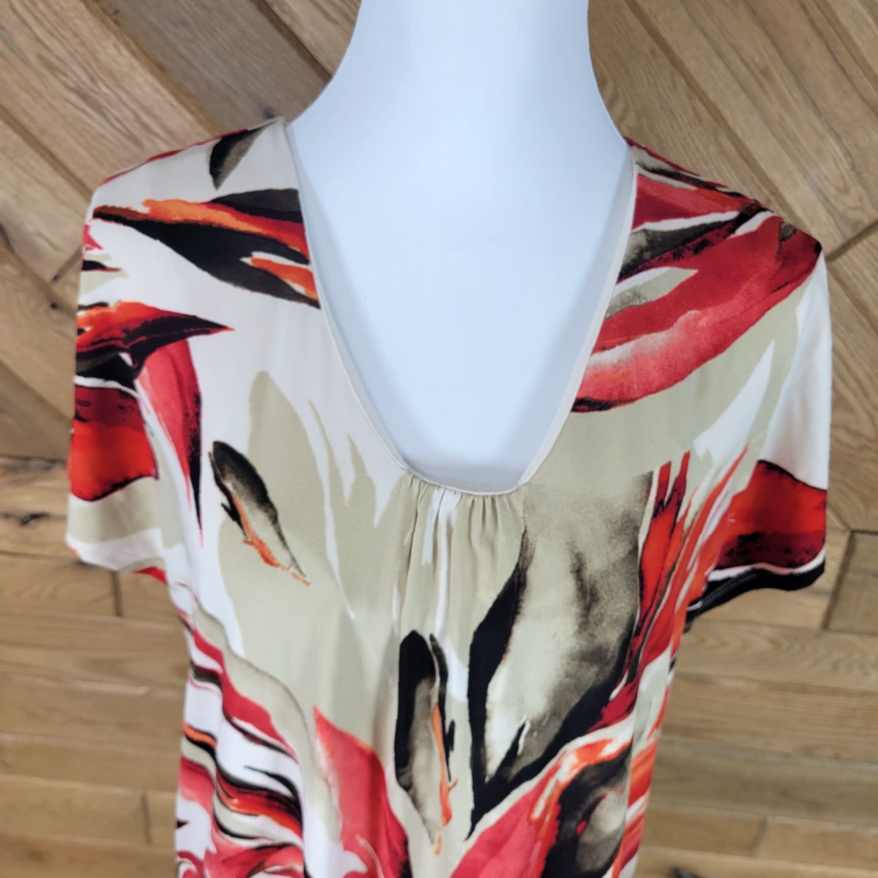 Vintage Dana Buchman Womens Blouse Tunic XS? Size S / US 4 / IT 40 - 7 Thumbnail