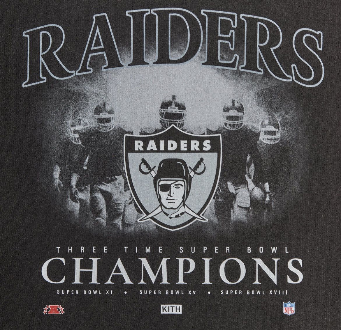 Kith Kith NFL Las Vegas Raiders Vintage Tee Size US XL / EU 56 / 4 - 3 Thumbnail