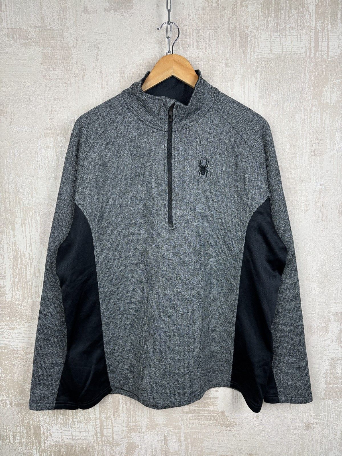 Spyder Men's Spyder Half Zip Pullover Fleece Sweater Ski Layer Size US XL / EU 56 / 4 - 1 Thumbnail
