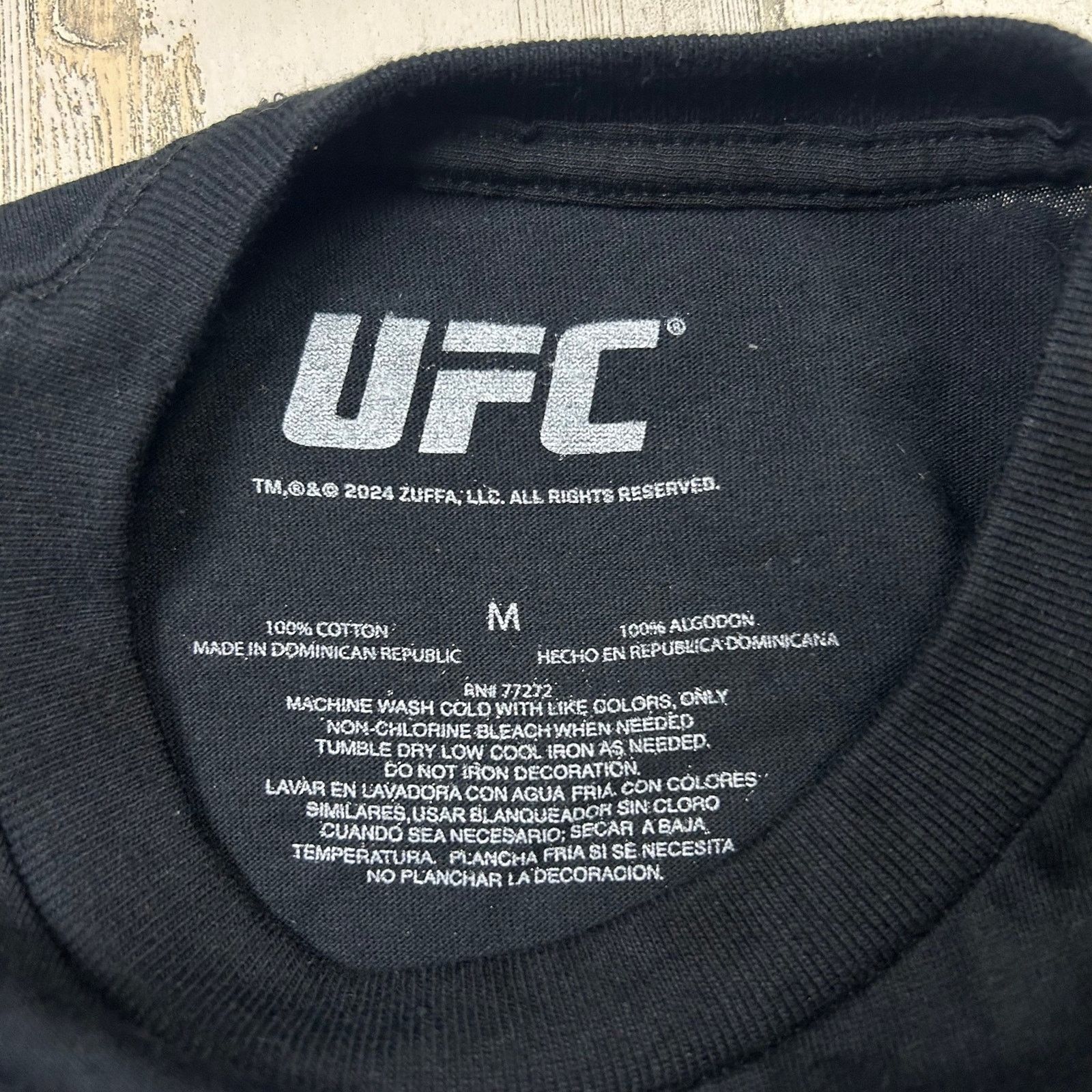 UFC UFC Worldwide Championship Black Graphic T-Shirt Size US M / EU 48-50 / 2 - 3 Thumbnail