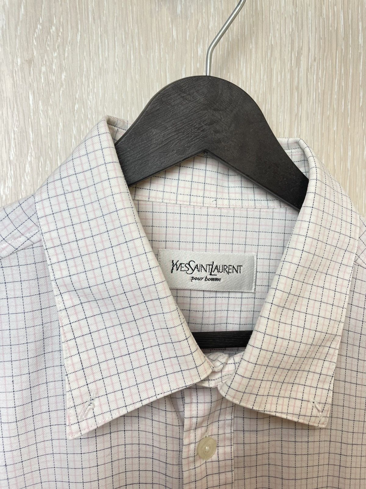 Yves Saint Laurent Vintage YSL Yves Saint Laurent Shirt Button Up Size US L / EU 52-54 / 3 - 5 Thumbnail