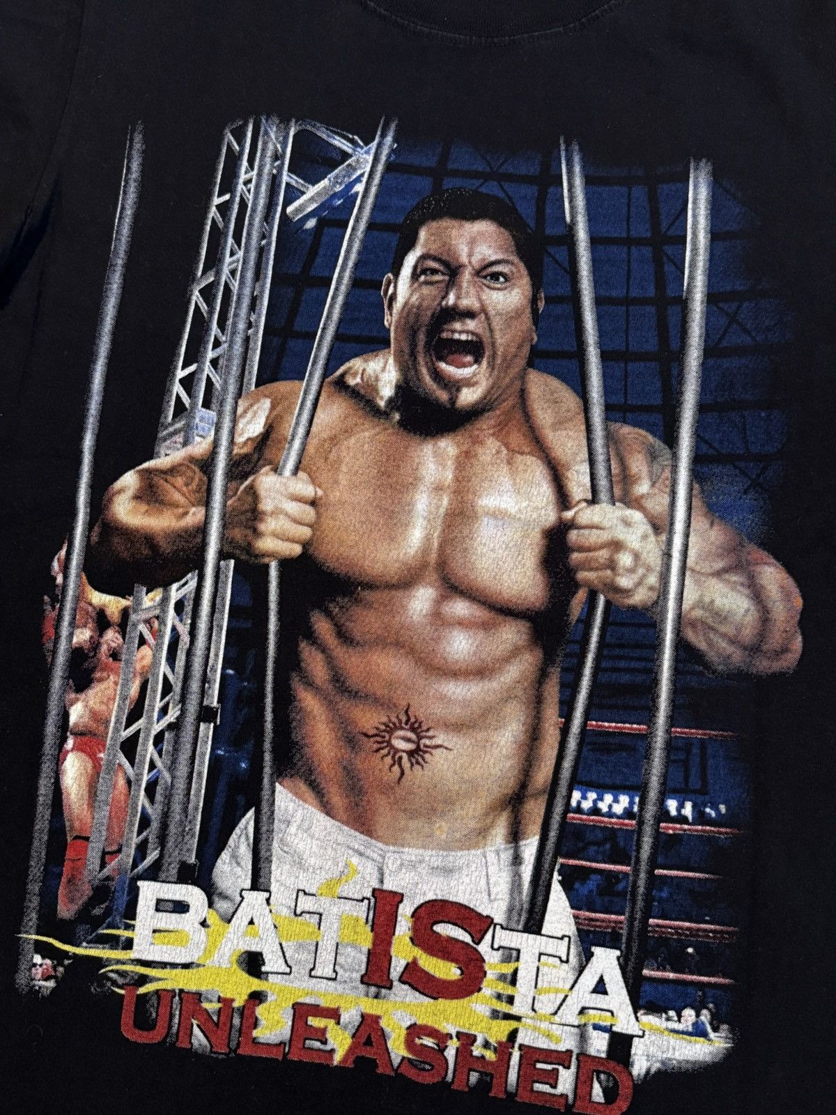 WWE 🔷Vintage WWE Batista T-shirt🔷 Size US M / EU 48-50 / 2 - 2 Thumbnail