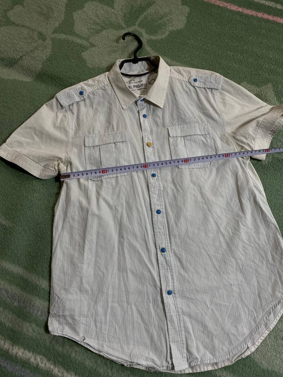 Diesel × Vintage Vintage Diesel Avant Garde y2k 90s Button Up Shirt Size US L / EU 52-54 / 3 - 16 Thumbnail