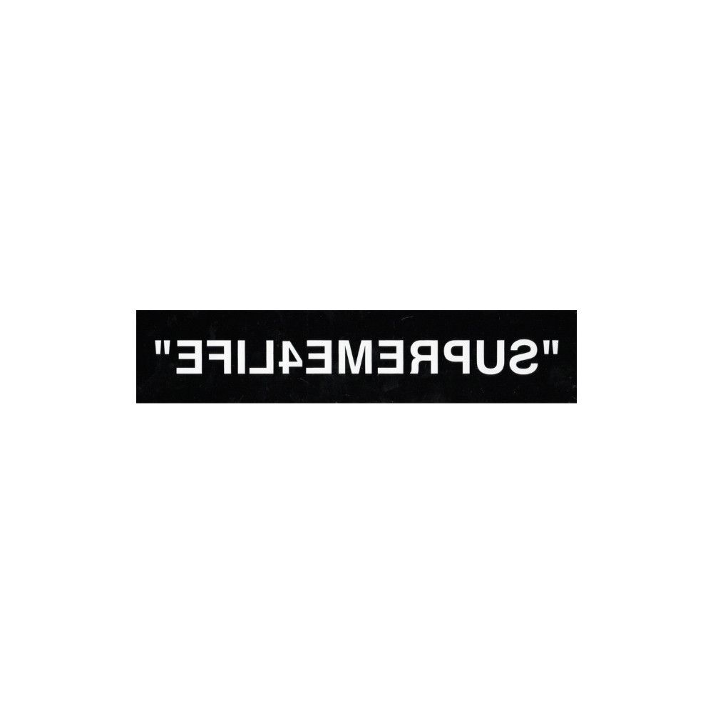 Supreme Supreme 4 Life Backwards Sticker Size ONE SIZE - 1 Preview