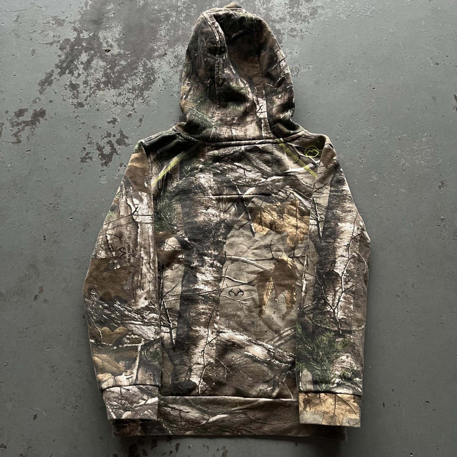 Realtree × Vintage Vintage Y2K Style Realtree Xtra Camo Skate Grunge Hoodie Size XS / US 0-2 / IT 36-38 - 5 Thumbnail