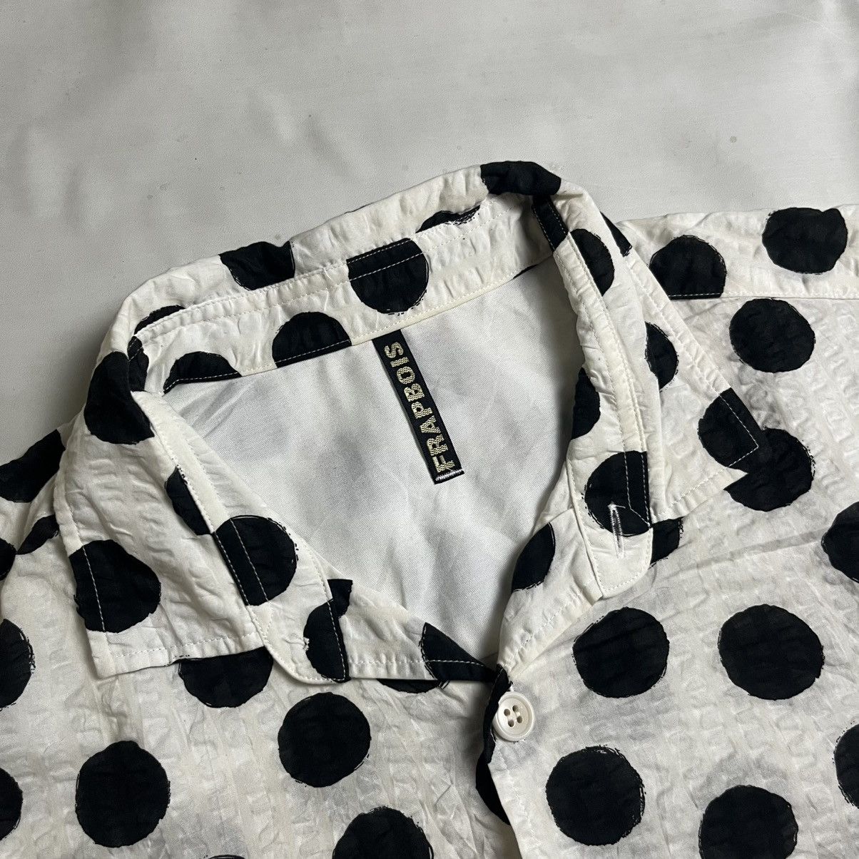 Issey Miyake Frapbois polkadot shirt by issey miyake Size US M / EU 48-50 / 2 - 5 Thumbnail