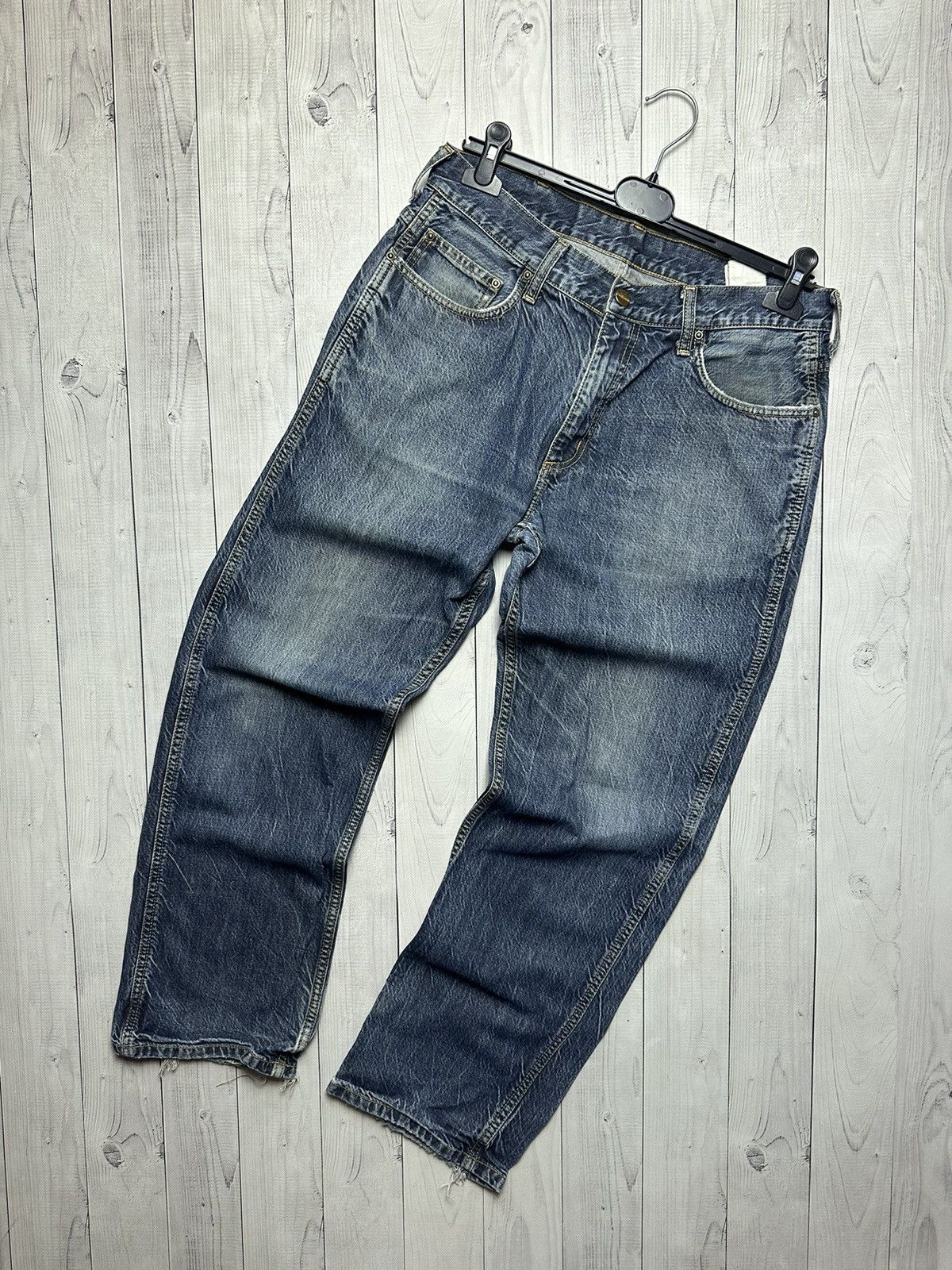 Carhartt × Carhartt Wip × Vintage Vintage Carhartt Wip denim distressed pants size W31 Size US 31 - 9 Thumbnail