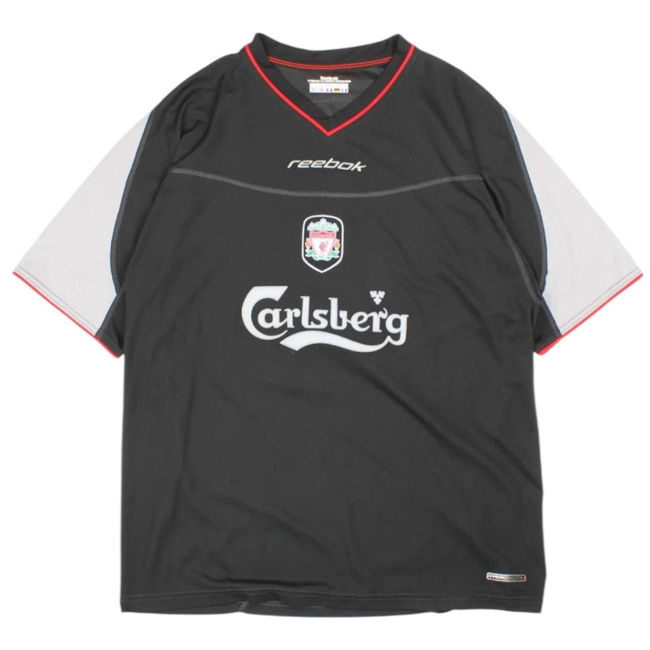 Reebok 2002/2003 LIVERPOOL FC AWAY SOCCER JERSEY FOOTBALL SHIRT XL Size US XL / EU 56 / 4 - 1 Thumbnail