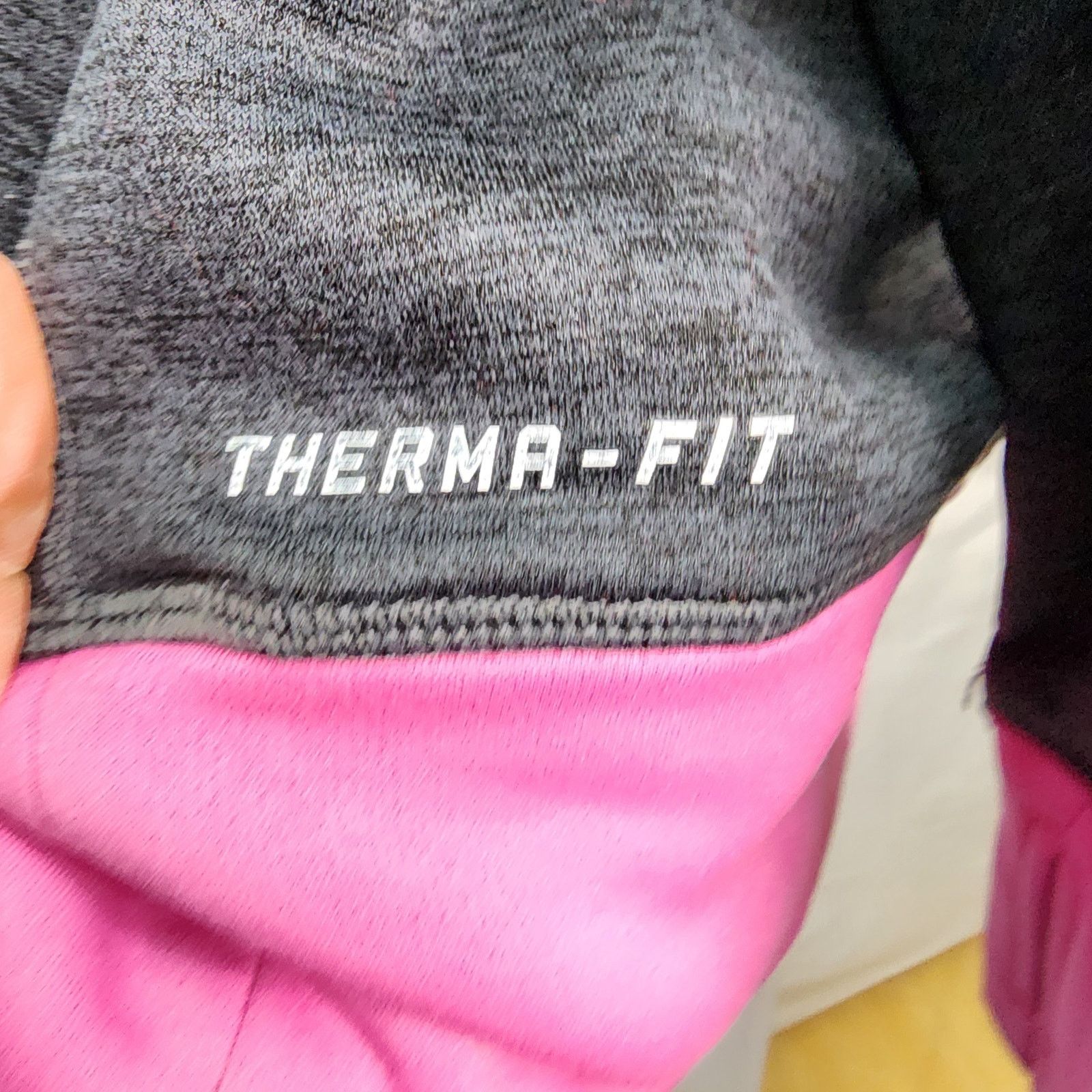 Nike Nike Therma Fit Gray & Purple Hooded Pull Over Sweatshirt M Size M / US 6-8 / IT 42-44 - 8 Thumbnail