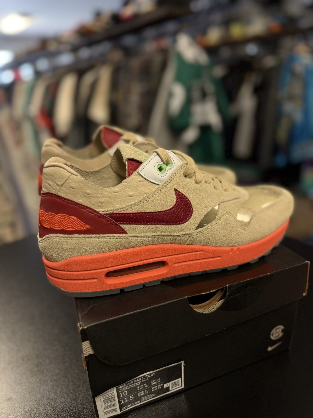 Nike Nike Air 1 Max Clot See Through Size 10 Tried On Size US 10 / EU 43 - 2 Thumbnail