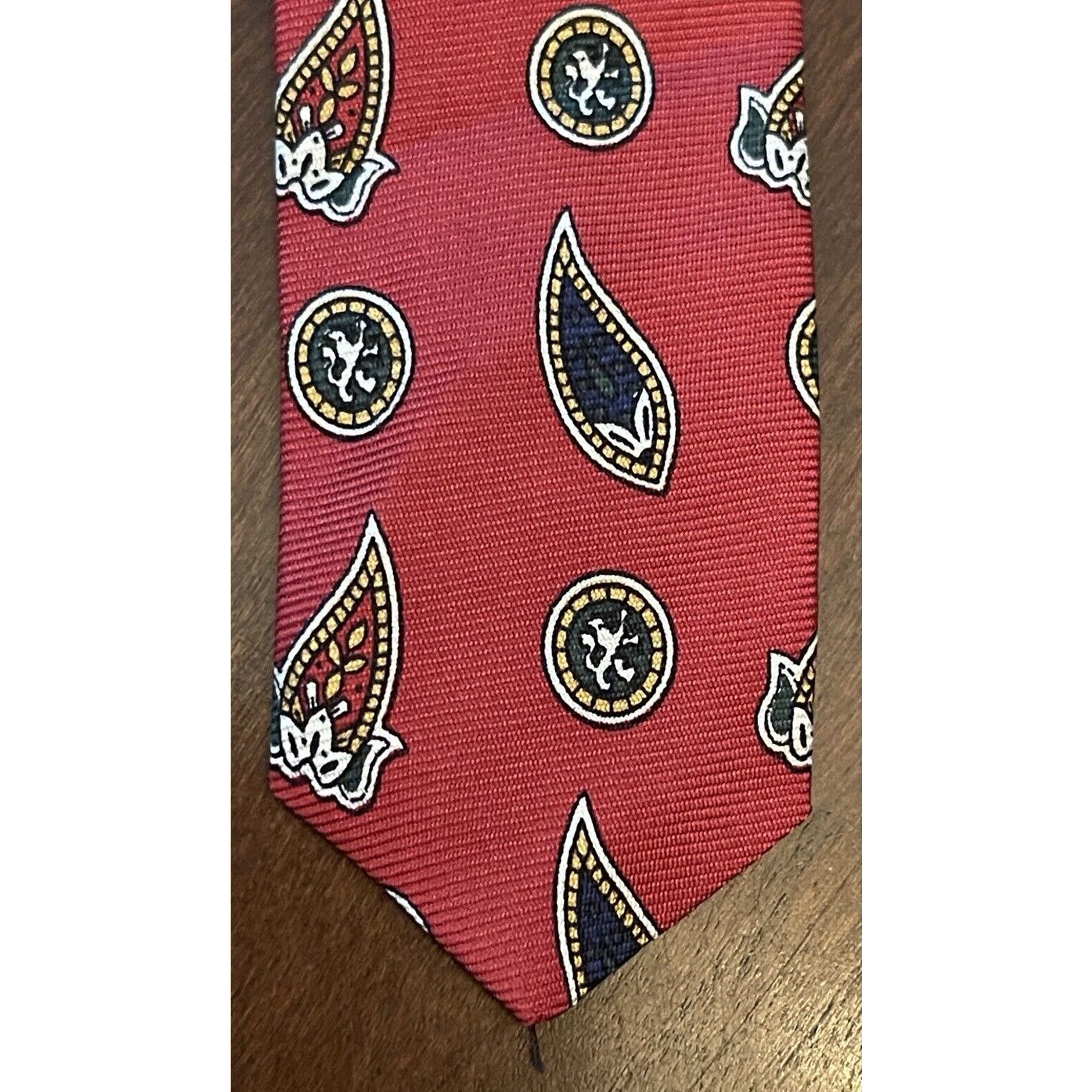 Tommy Hilfiger Tommy Hilfiger 100% Italian Silk Men’s Neck Tie Made In Usa Size ONE SIZE - 6 Thumbnail