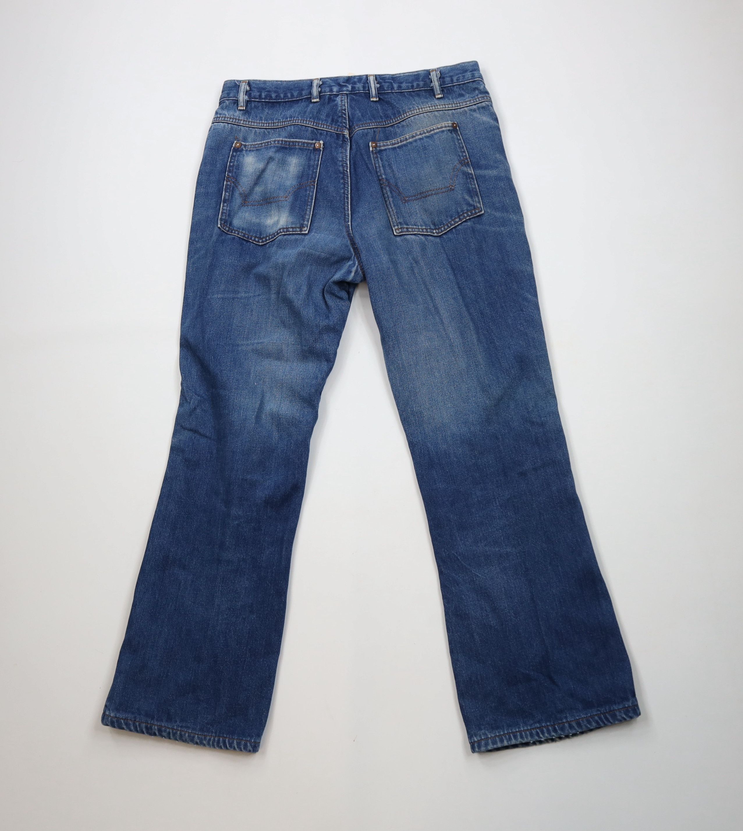 Vintage Vintage 80s 90s Gander Mountain Cloth Lined Wide Leg Jeans Size US 34 / EU 50 - 12 Thumbnail