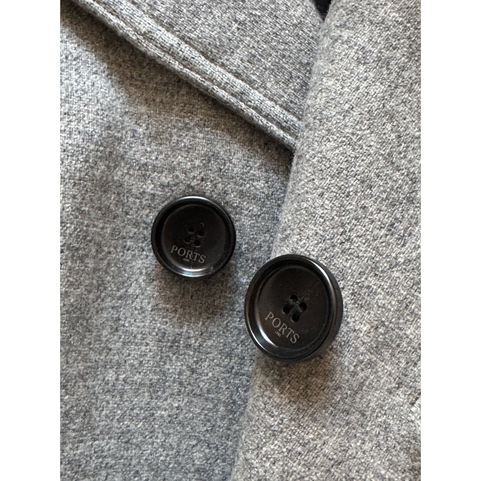 Ports 1961 Ports 1961 NWT Gray Wool Coat Size US L / EU 52-54 / 3 - 5 Thumbnail
