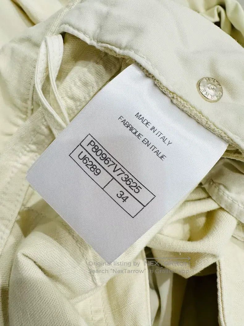 Chanel Chanel 26C beige jeans Size 42" / US 20 - 6 Thumbnail