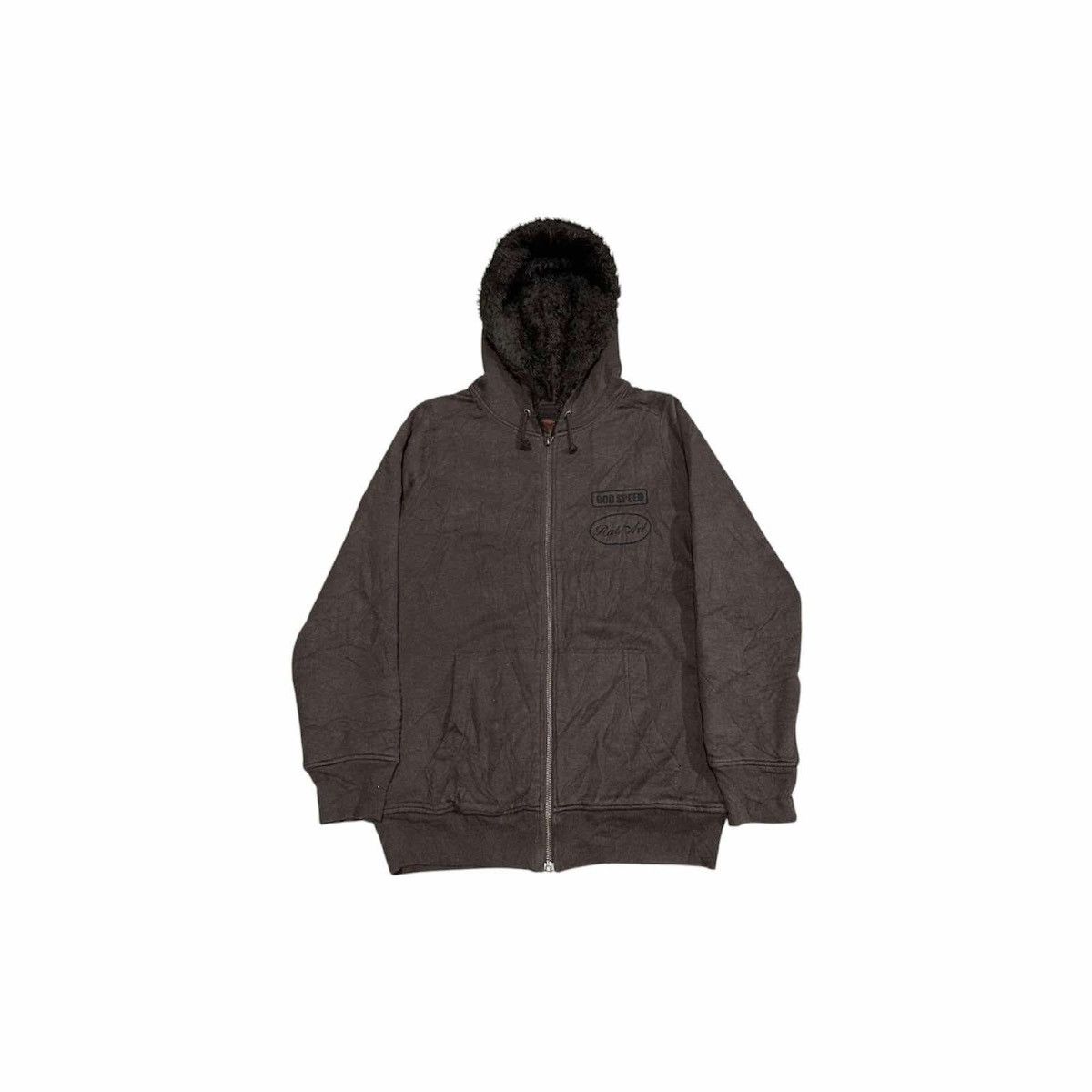 Hysteric Glamour × If Six Was Nine × Japanese Brand 🔥Y2K Vintage Hysteric Glamour Fur Hoodie God Speed Size US M / EU 48-50 / 2 - 2 Thumbnail