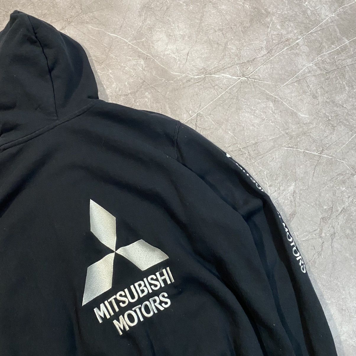 Vintage VINTAGE MITSUBISHI MOTORS ZIP HOODIE BIG LOGO 00s Size US L / EU 52-54 / 3 - 3 Thumbnail