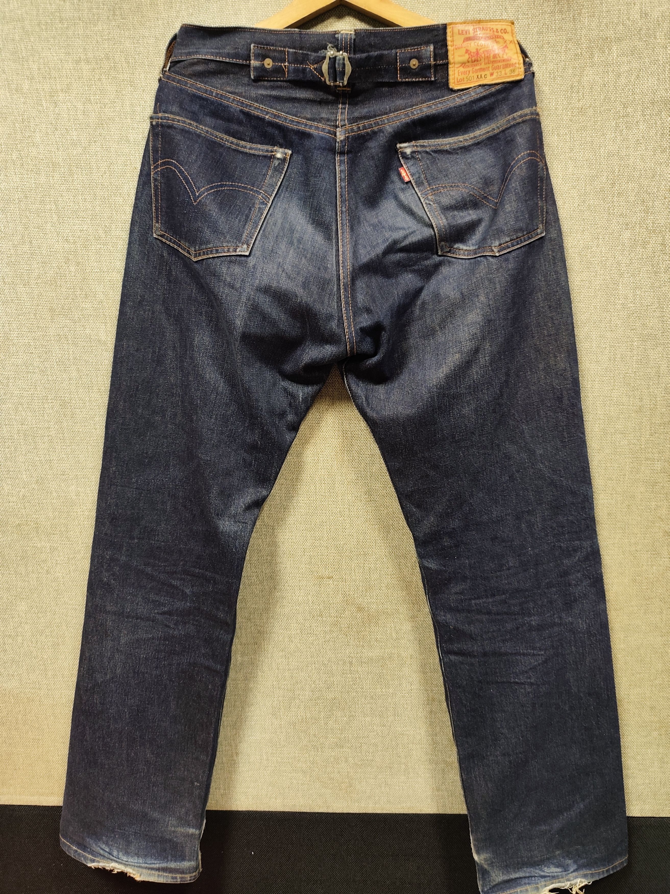1920年リーバイス 201(501) VINTAGE JEANS Levi's リーバイス 66501-0008 VINTAGE CLOTHING USA製 501XX