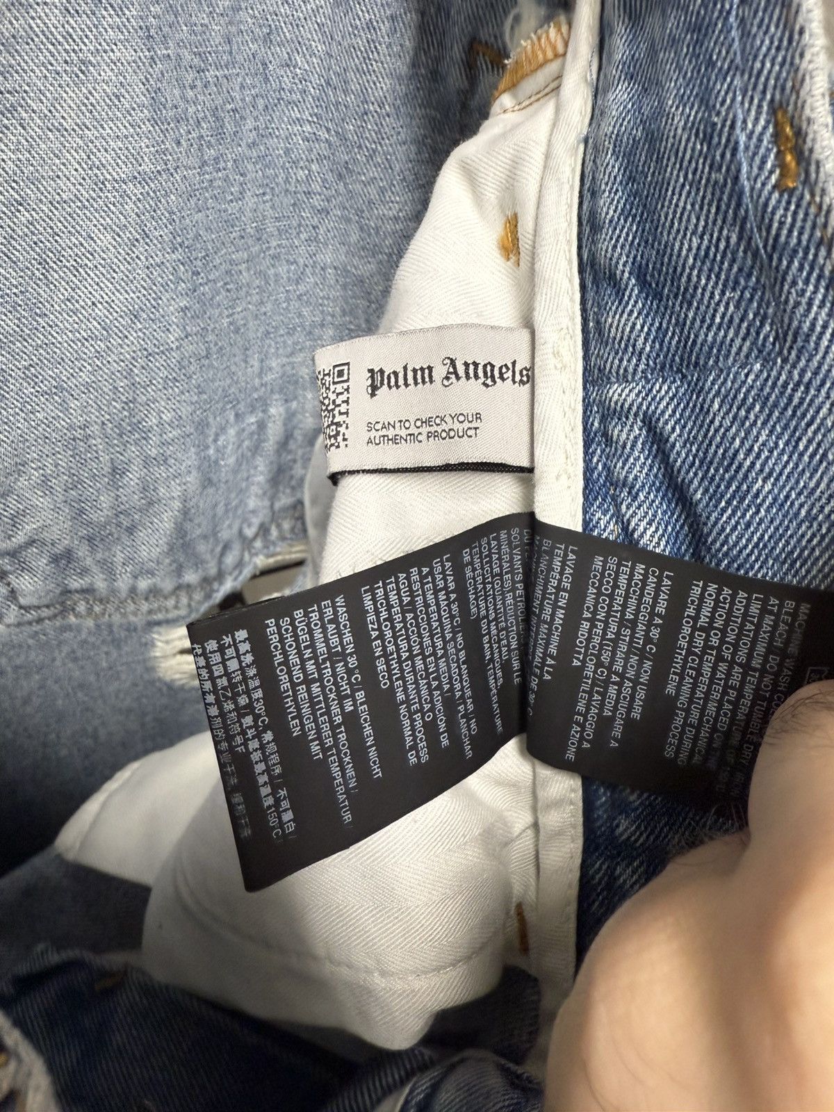 Palm Angels Palm angels “Malibu” distressed denim Size US 36 / EU 52 - 6 Thumbnail