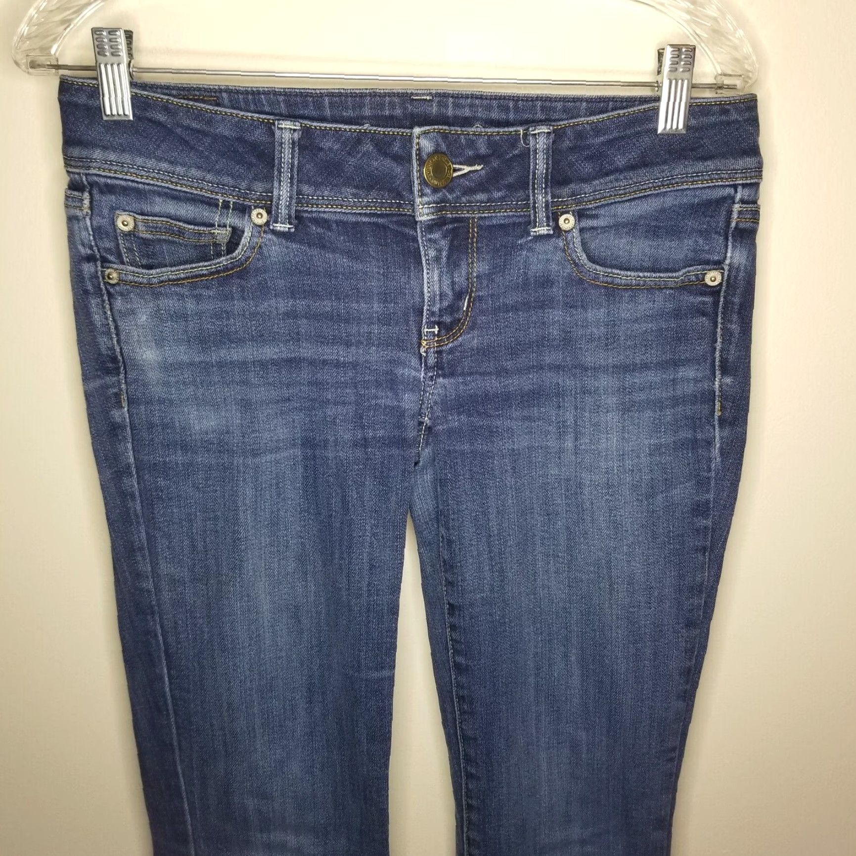 American Eagle Outfitters American Eagle Jeans Womens Slim Bootcut Blue Size 4 Stretch Size 27" / US 4 / IT 40 - 2 Thumbnail