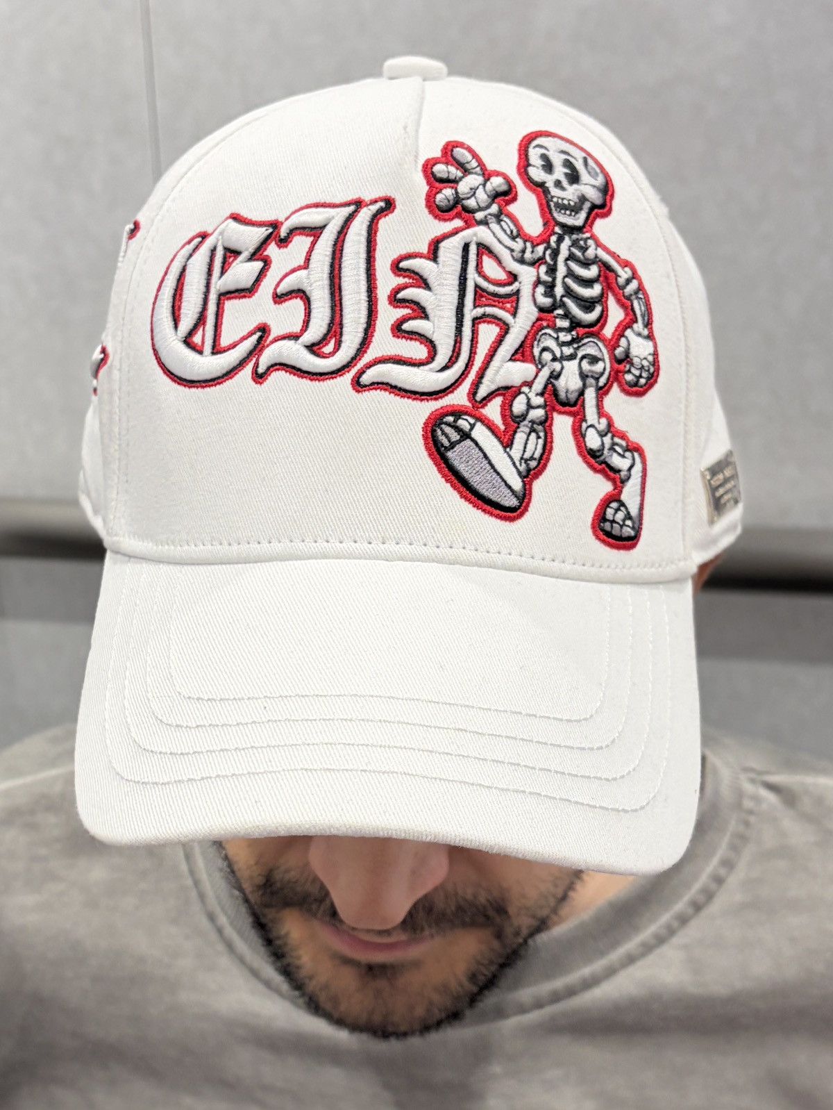 Philipp Plein Philipp Plein skeleton baseball cap Size ONE SIZE - 12 Thumbnail
