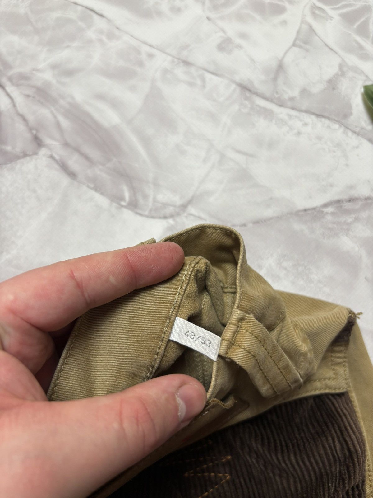 Iceberg Iceberg ICE B Corduroy Pockets Pants Vintage Brown Mens 33 Size US 33 - 15 Thumbnail