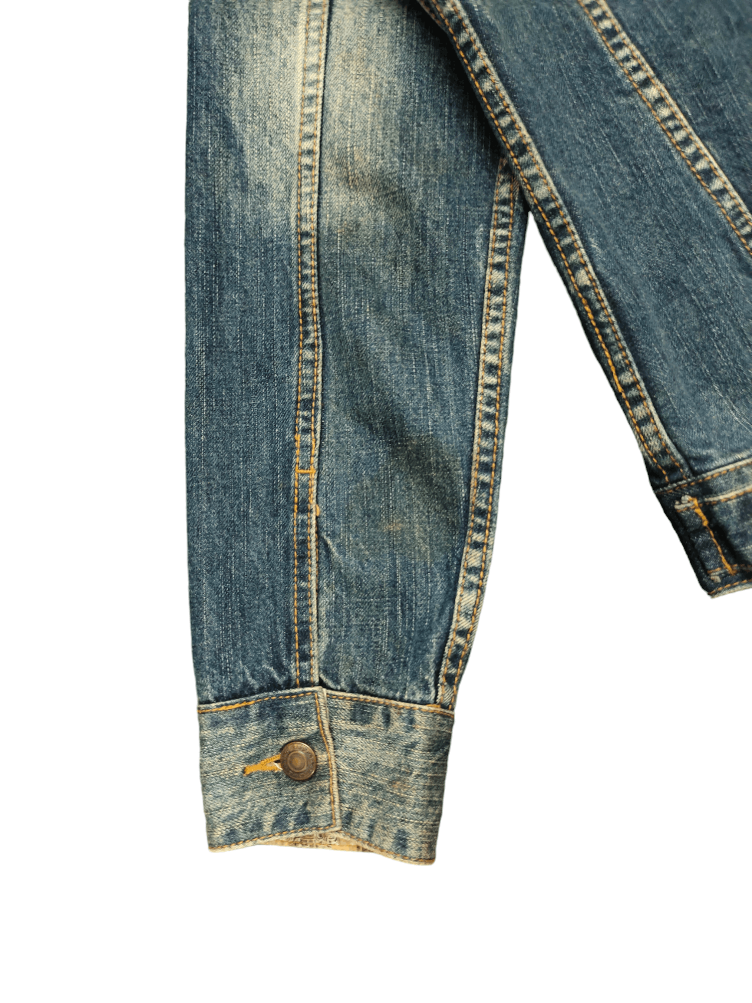 If Six Was Nine Japanese Brand Jackrose Type Three Trucker Denim Jackets Size US S / EU 44-46 / 1 - 14 Thumbnail