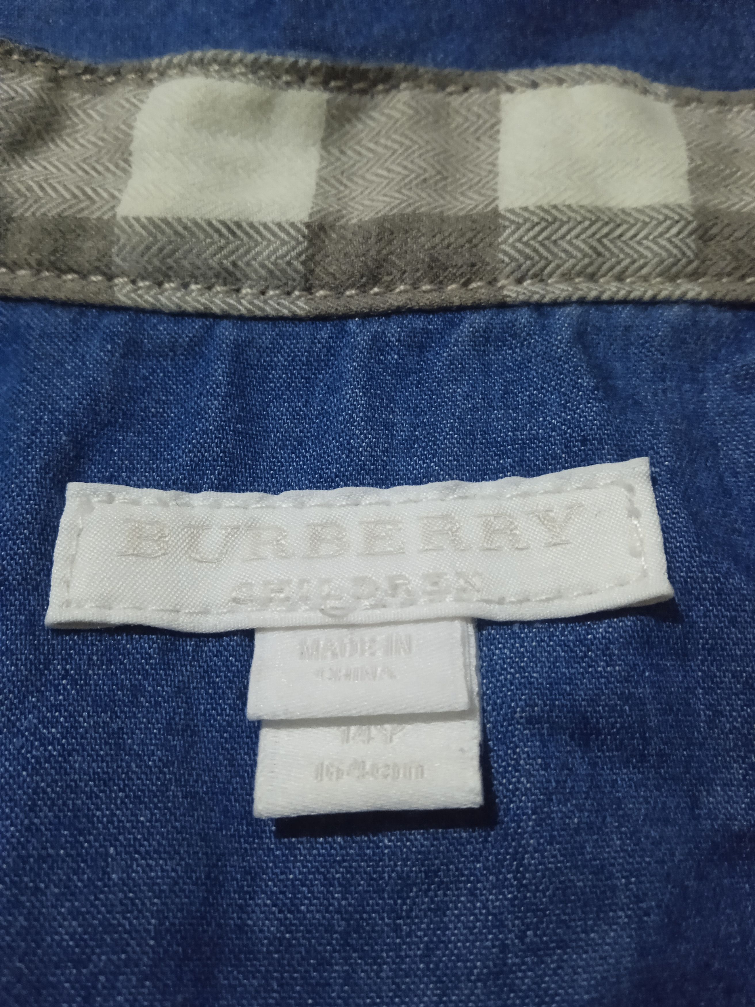 Burberry Burberry Denim Dress Size S / US 4 / IT 40 - 7 Thumbnail