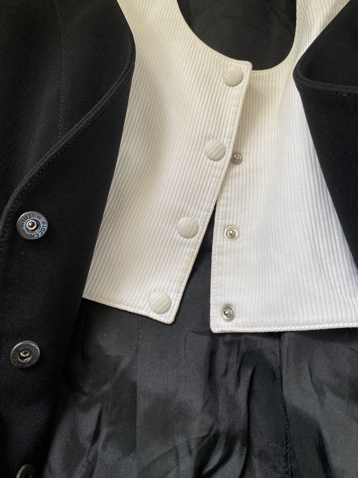 Thierry Mugler Runway SS 1999 Thierry Mugler black blazer Size S / US 4 / IT 40 - 12 Thumbnail