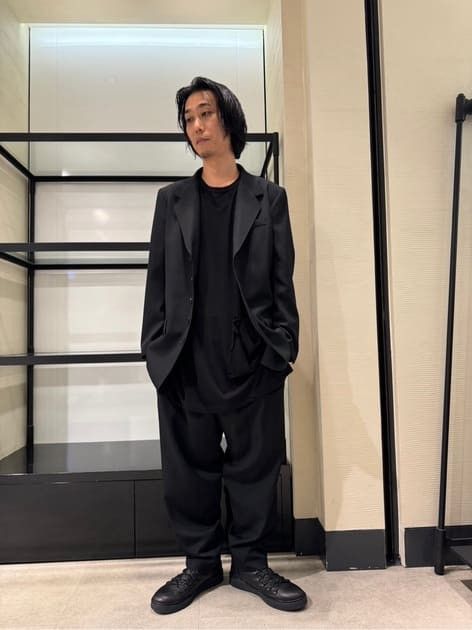 Yohji Yamamoto Yohji Yamamoto Pour Homme - W/Gabardine 5BUTTON JACKET Size US L / EU 52-54 / 3 - 6 Thumbnail