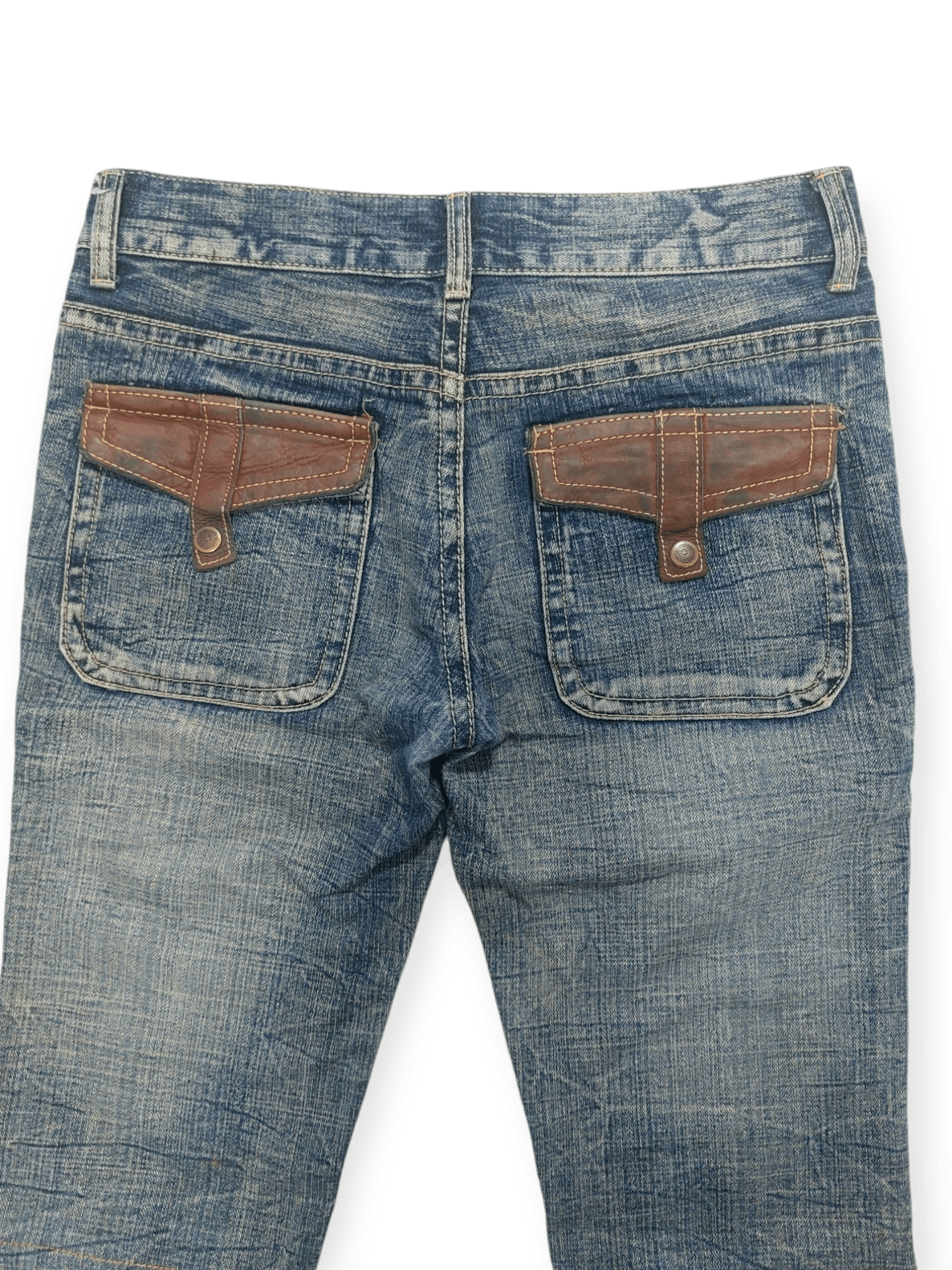 Japanese Brand Beast Leather Strip Multipocket Short Pant Size US 30 / EU 46 - 14 Thumbnail