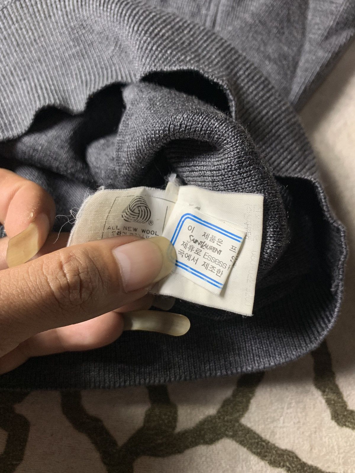 Burberry × Japanese Brand × Yves Saint Laurent YvesSaintLauren Size US L / EU 52-54 / 3 - 4 Thumbnail