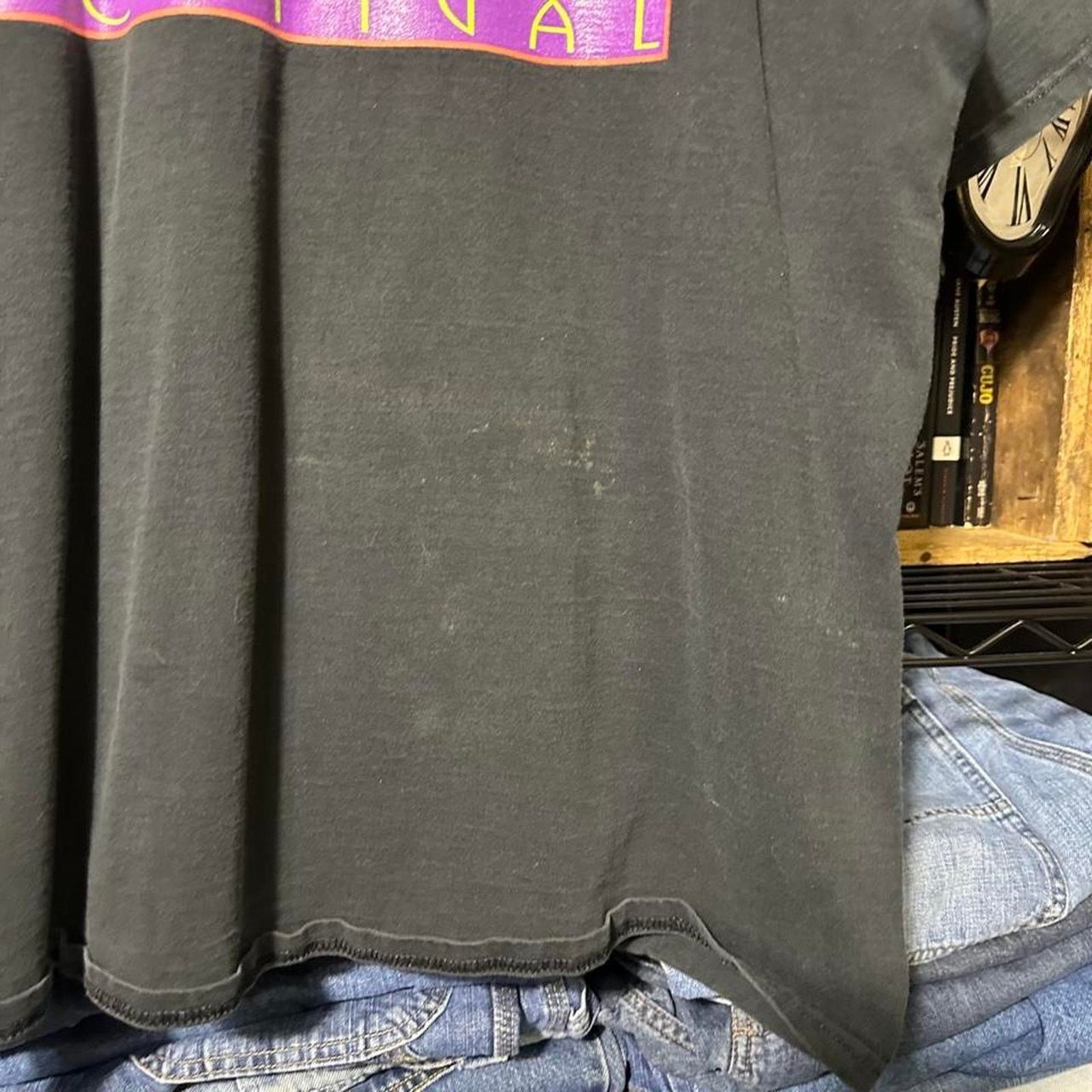 Fruit Of The Loom Vintage 90s Cottonwood Art Festival Tee Mens XL Black Shirt Size US XL / EU 56 / 4 - 4 Thumbnail