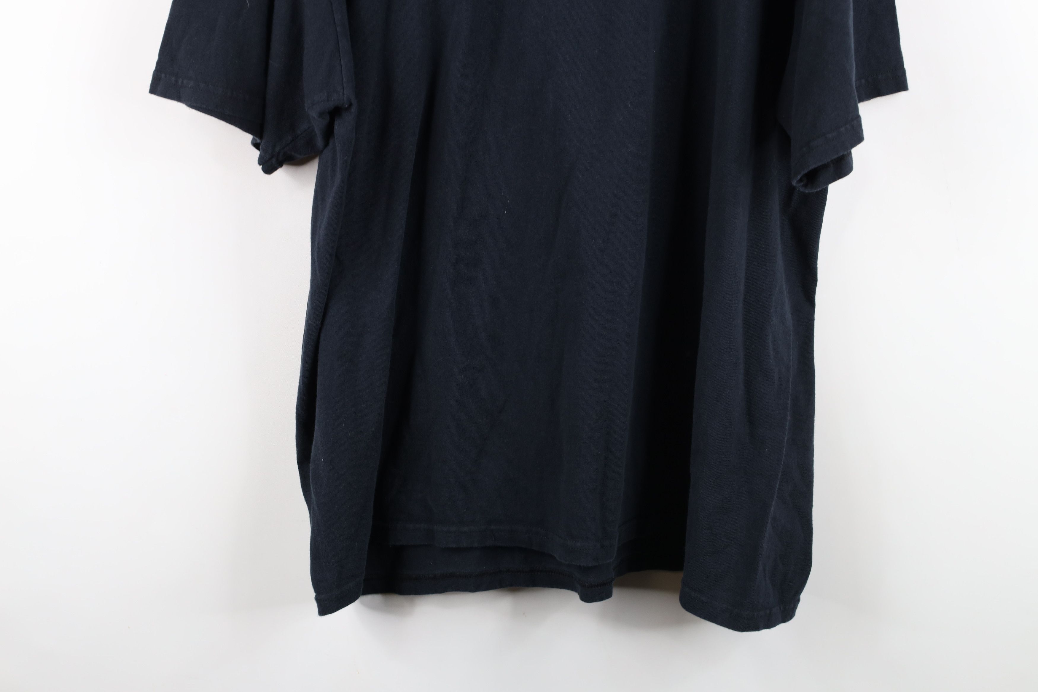 Nike Vintage Nike Shox Travis Scott Center Swoosh T-Shirt Black Size US XXL / EU 58 / 5 - 12 Thumbnail