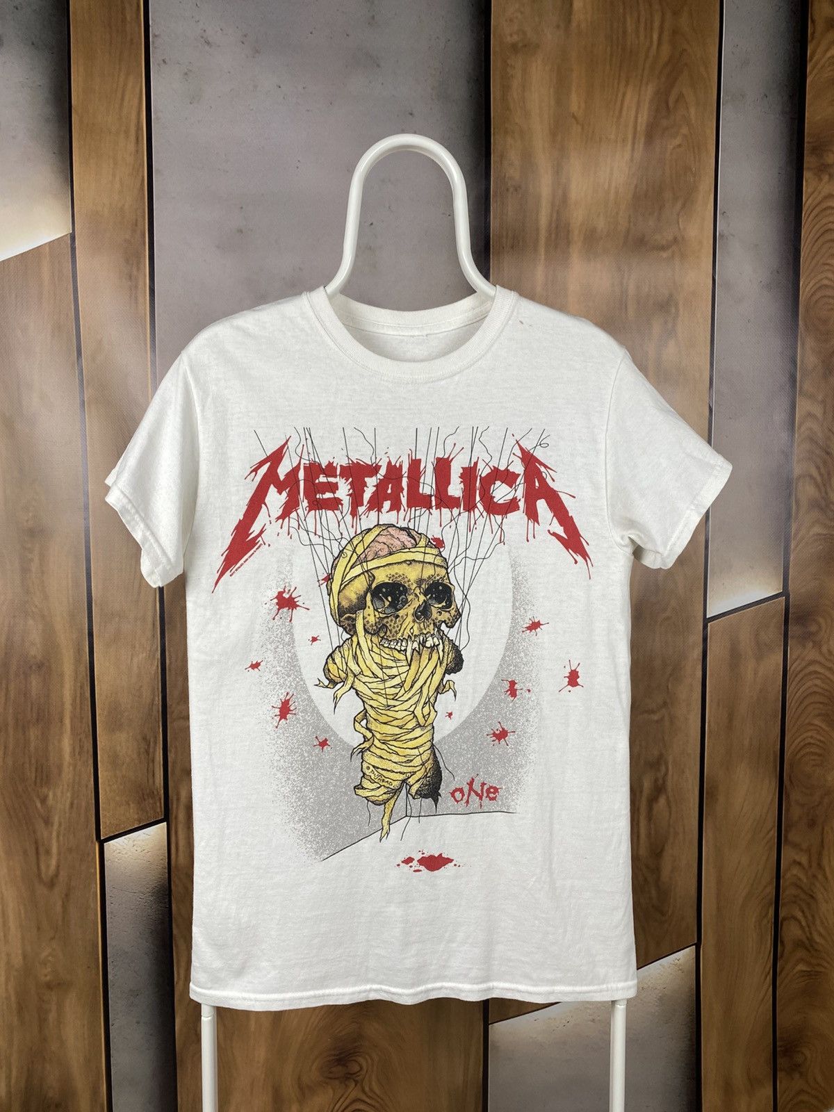 Metallica 💀Vintage T-Shirt Metallica 2017 Landmine Left Me With Life💀 Size US S / EU 44-46 / 1 - 1 Thumbnail