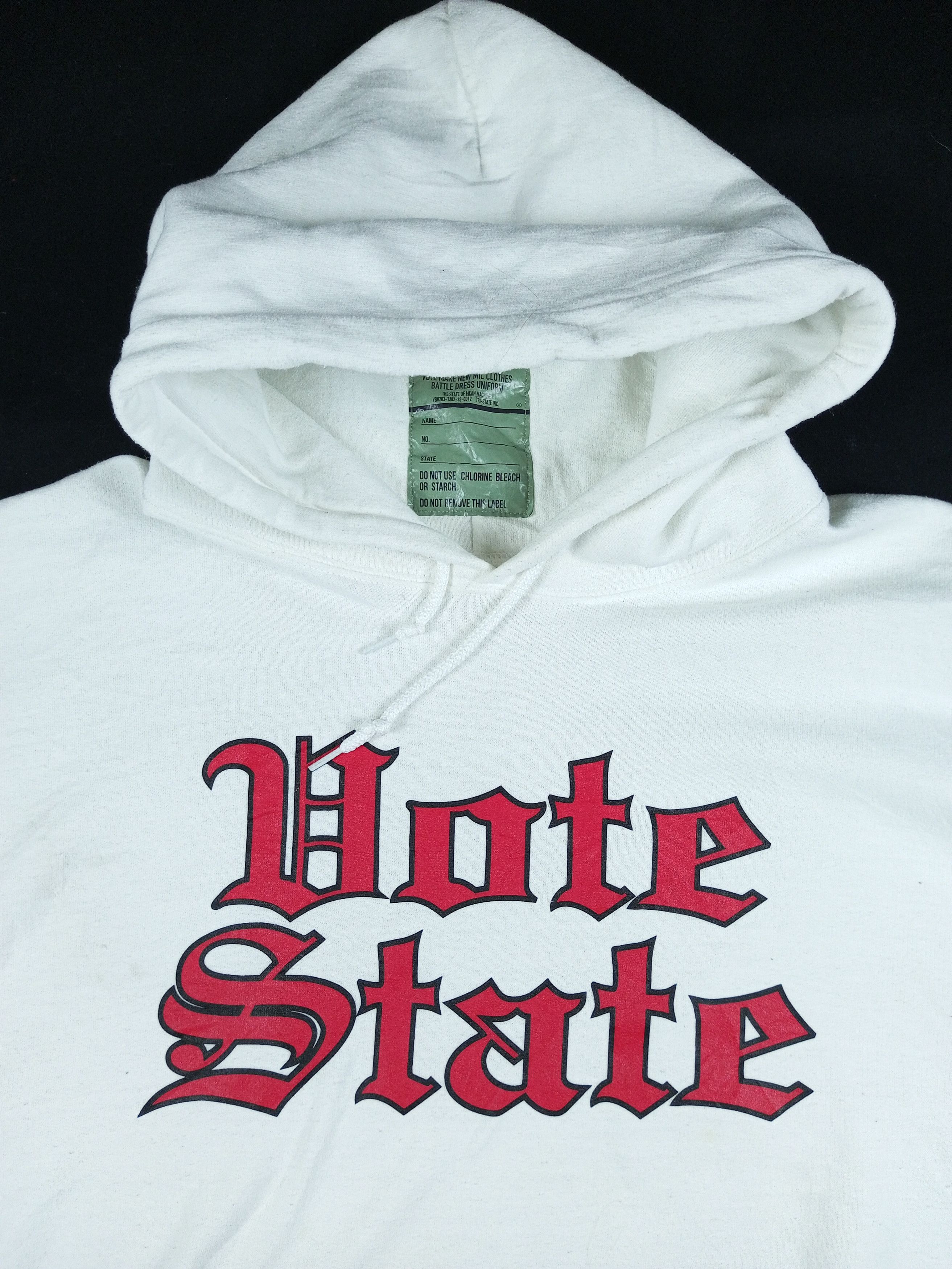 Japanese Brand Japanese Vintage Vote State Crop Top Size ONE SIZE - 4 Thumbnail