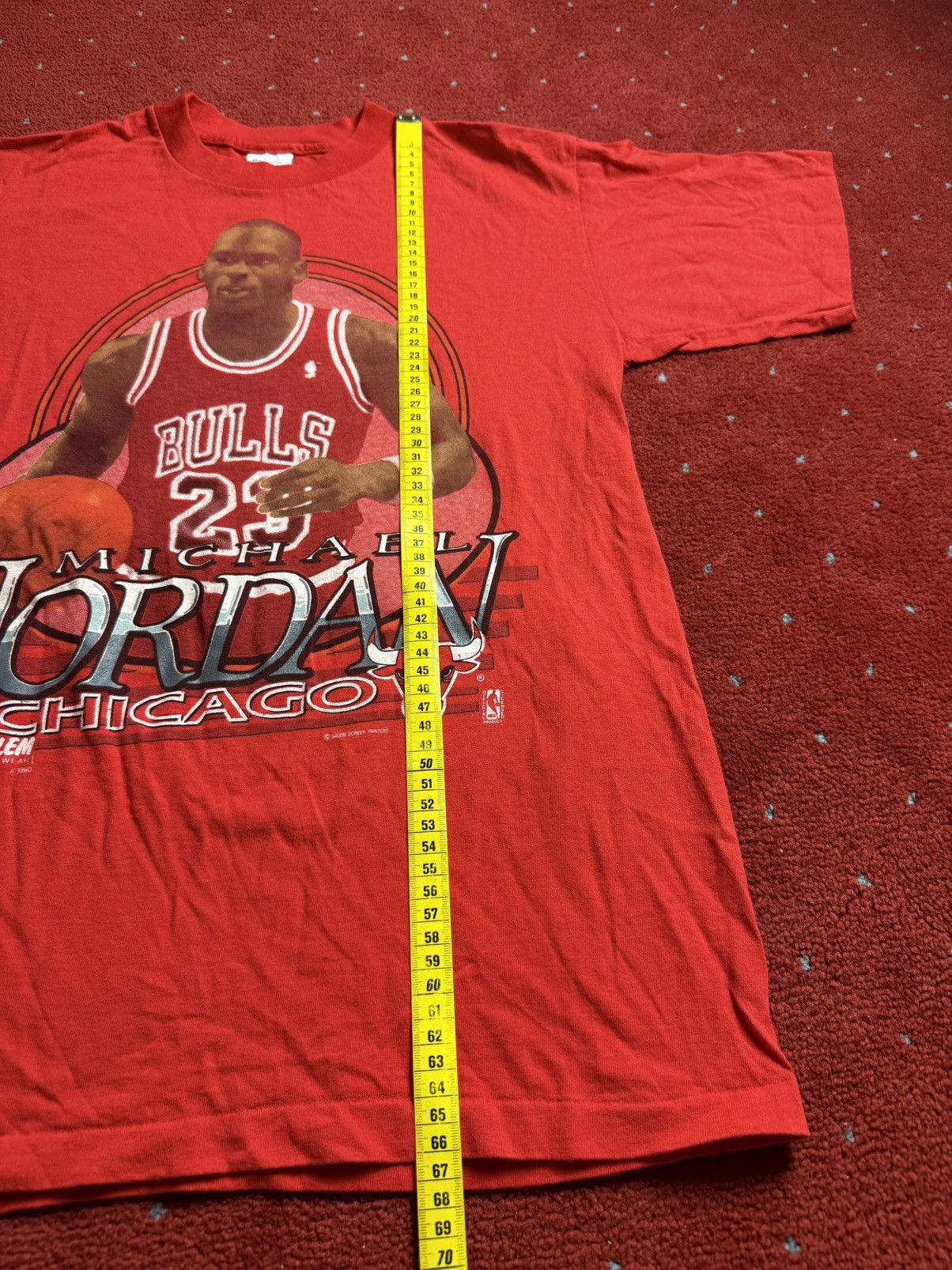 Vintage Vintage Michael Jordan Chicago Bulls Salem Shirt Size US S / EU 44-46 / 1 - 8 Thumbnail