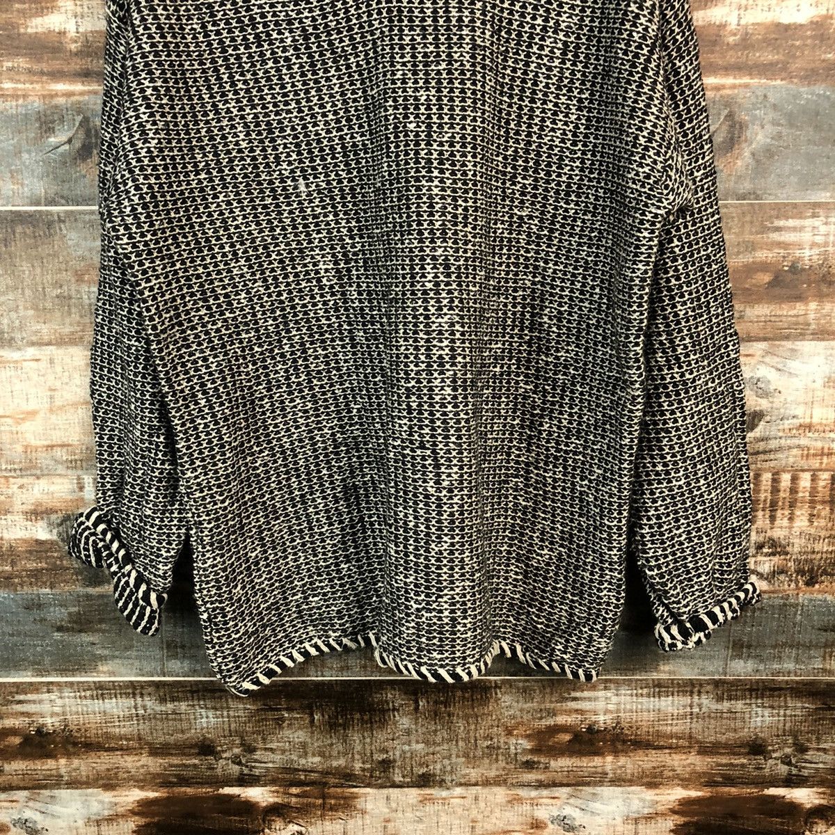 Homespun Knitwear × Japanese Brand DL Dude Uomo Vintage sweatshirt Gray Knitwear #C499 Size US L / EU 52-54 / 3 - 6 Thumbnail