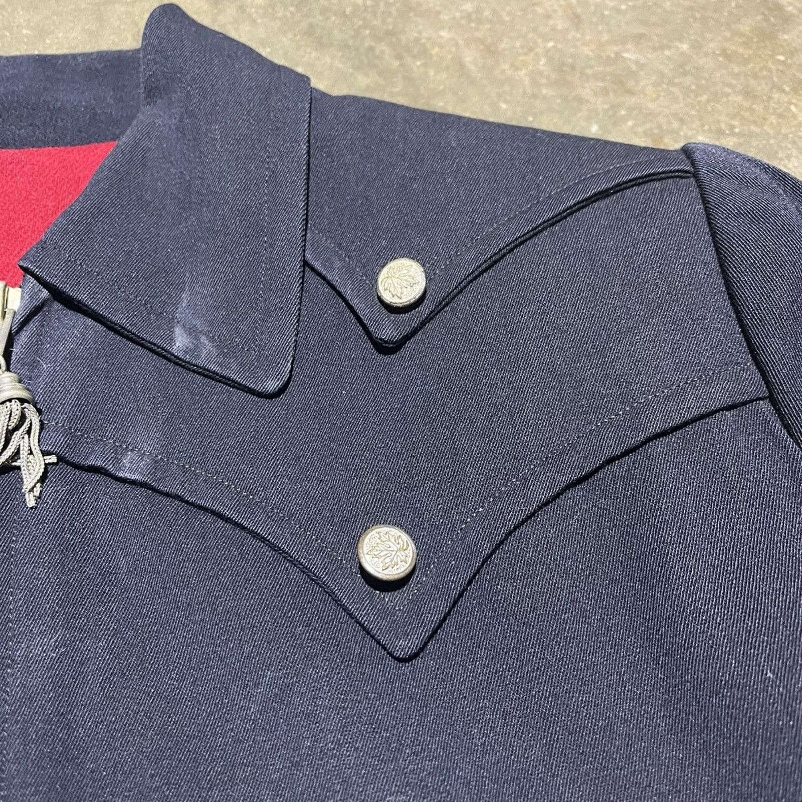 Vintage Vintage 30s Canadian Navy Wool Western Jacket Size M / US 6-8 / IT 42-44 - 2 Thumbnail