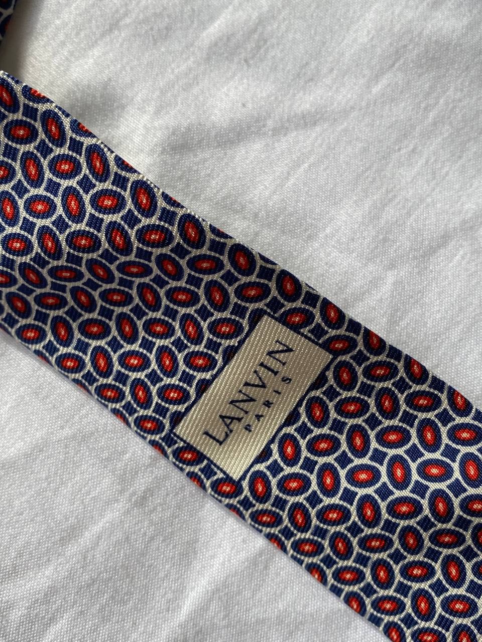 Lanvin × Vintage Vintage Lanvin Paris Silk Tie Size ONE SIZE - 4 Thumbnail