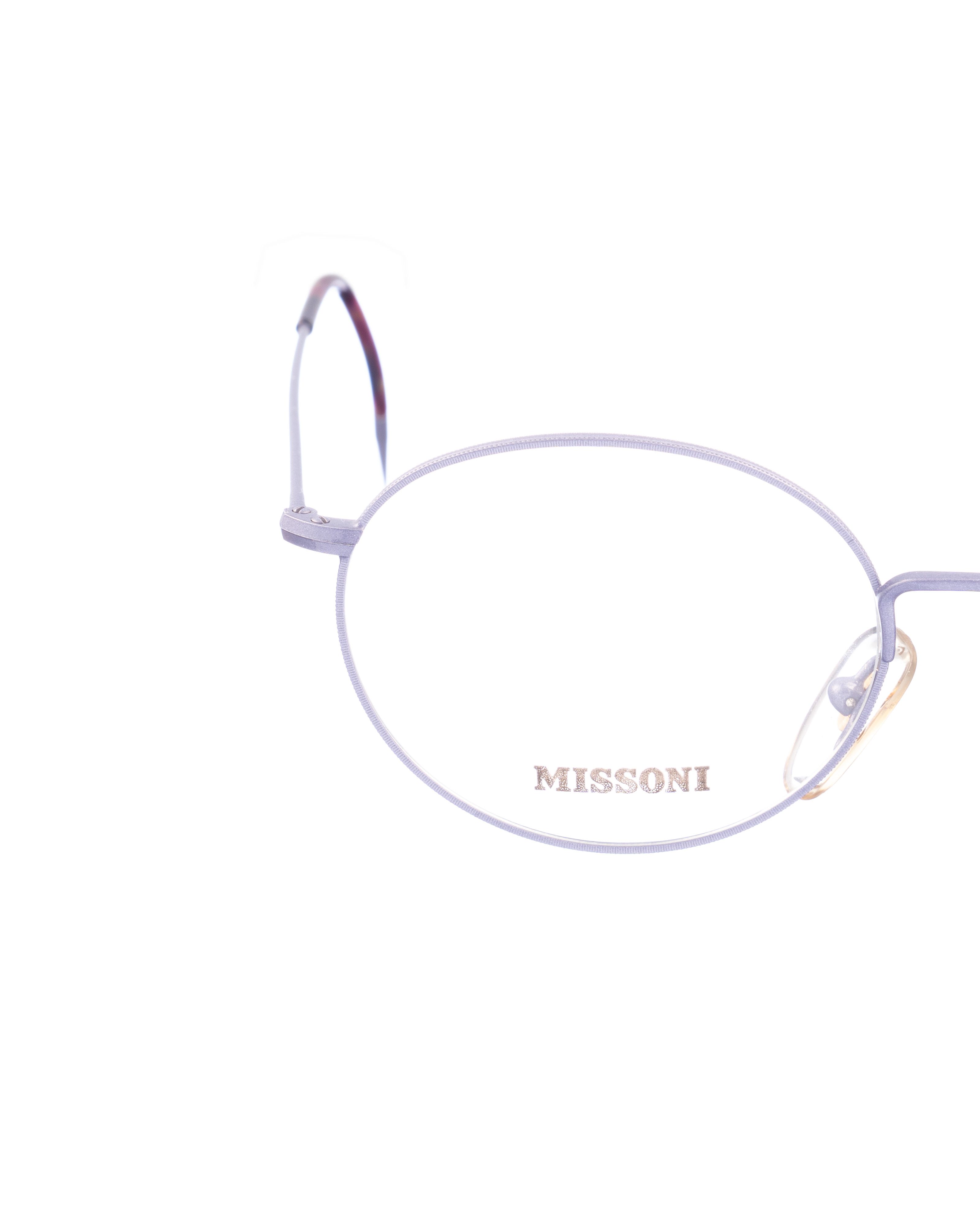 Missoni Missoni 00s Vintage Matte Lilac Glasses Size ONE SIZE - 2 Thumbnail