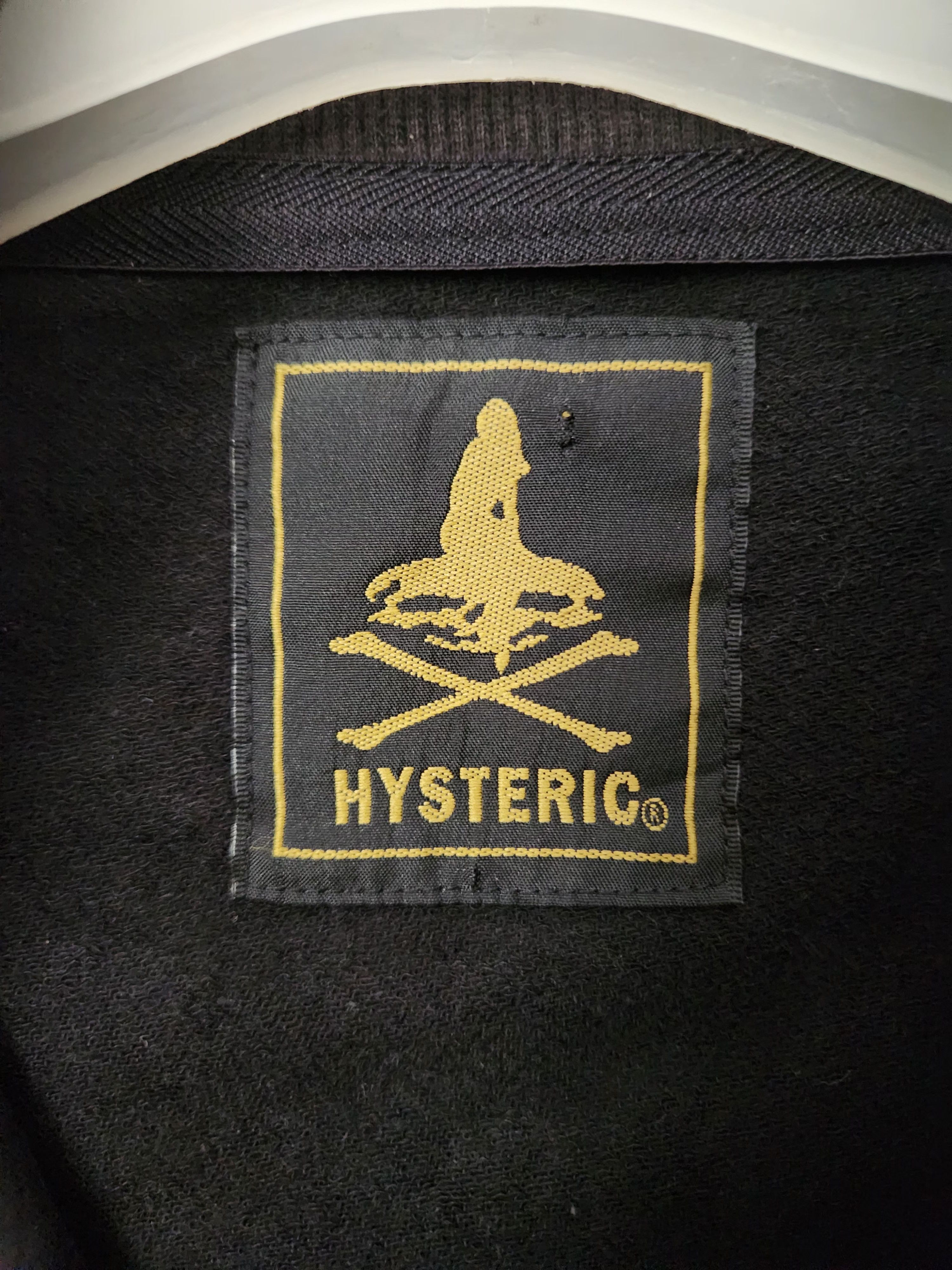 Hysteric Glamour Vintage Hysteric Bomber Black Jacket Size US M / EU 48-50 / 2 - 3 Thumbnail