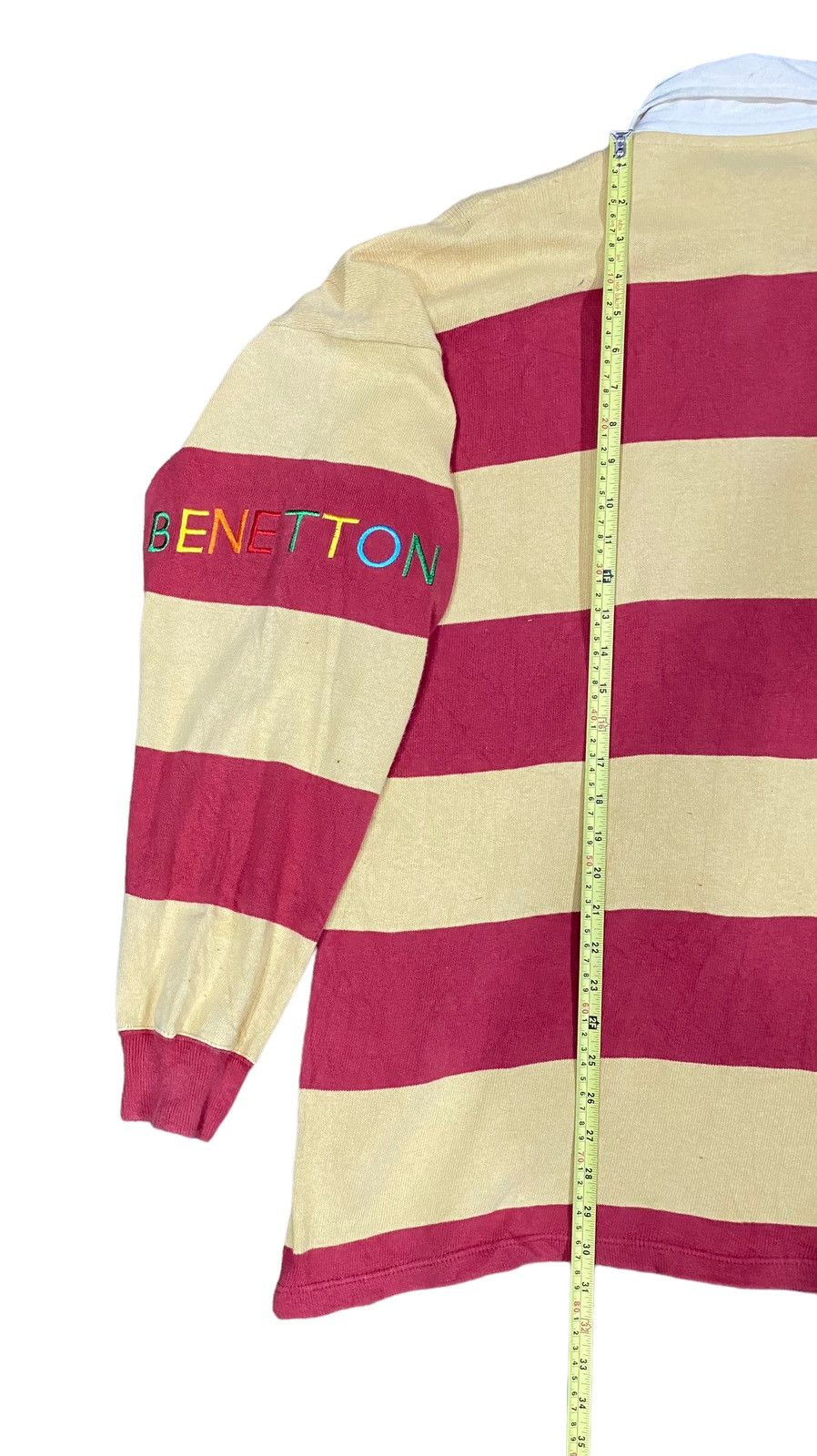 United Colors Of Benetton Vtg United Colors Of Benetton L/S Size US M / EU 48-50 / 2 - 14 Thumbnail
