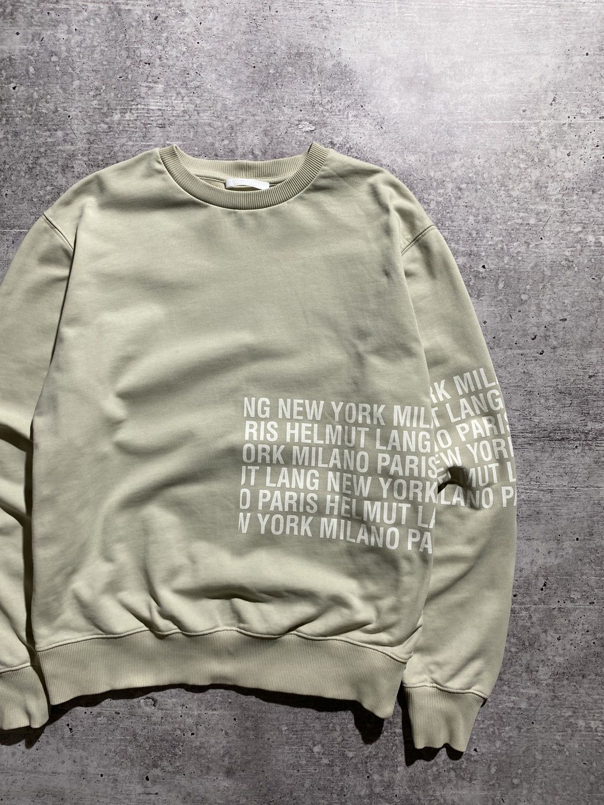 Helmut Lang Helmut Lang monogram sweatshirt Size US M / EU 48-50 / 2 - 1 Thumbnail